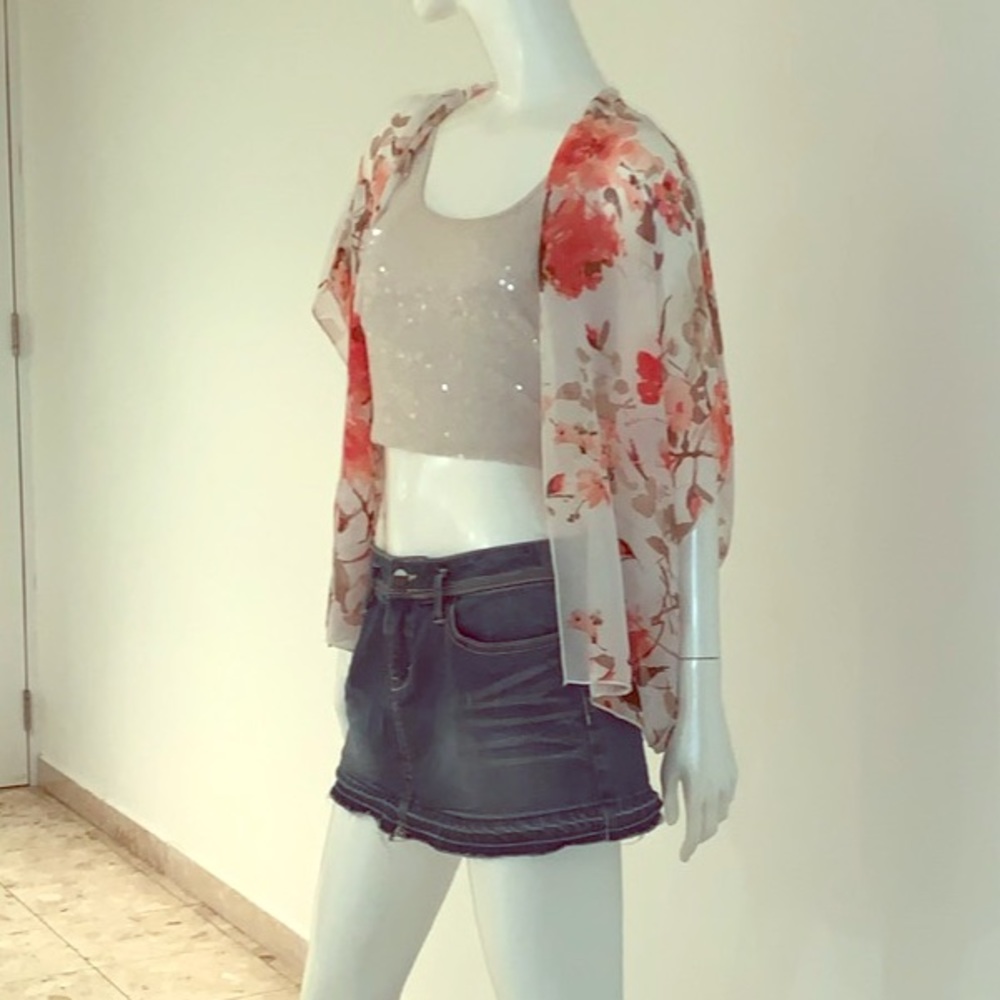 FLORAL CARDIGAN